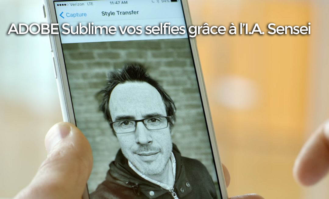 I.A. Sensei : Adobe sort une application ultime pour des selfies parfaits