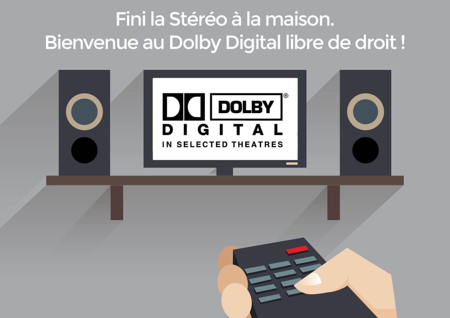 Le Dolby Digital devient libre de droits en 2017 !